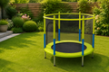 52inch Kids Trampoline Included Safety Net & Bars Carries Up-to 100kg