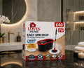 Loves Home 360° Easy Spin Mop & Bucket Set with 2 Microfibre Mop Heads