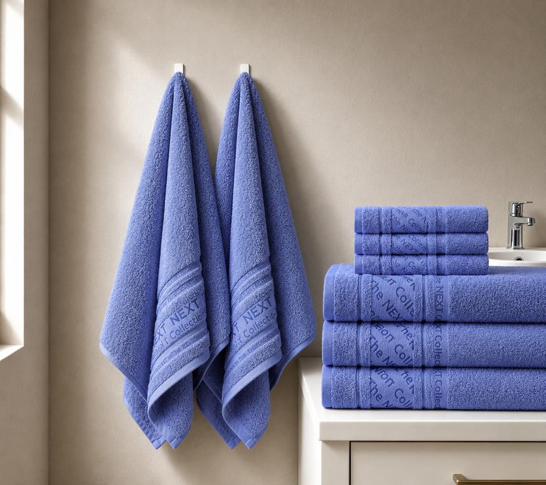 Pack of 3 XL Bath Towels – Extra Large Soft Towels – 90 x 150cm
