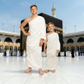 Adult 2 Piece Ihram Set – Soft Towel Quality Hajj & Umrah Ihram Clothing