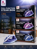 1200W Steam Iron | Dry & Steam Iron with Water Spray Function | Non-Stick Soleplate