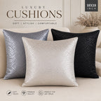 Luxury Filled Cushion | Soft Decorative Cushion | Available in 18x18" & 26x26" | 3 Colours