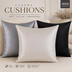 Luxury Filled Cushion | Soft Decorative Cushion | Available in 18x18" & 26x26" | 3 Colours