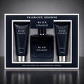 Blue Chance Men's 3 Piece Fragrance Gift Set | Eau De Parfum 100ml + Body Lotion 90ml + Shower Gel 90ml