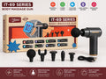 IT-69 Body Massage Gun | Deep Tissue Muscle Massager | 6 Speed Percussion Massage Gun with 6 Heads